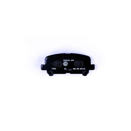 Bremsbelagsatz Scheibenbremse Hella 8DB 355 020-601 f&uuml;r Honda Isuzu Chevrolet