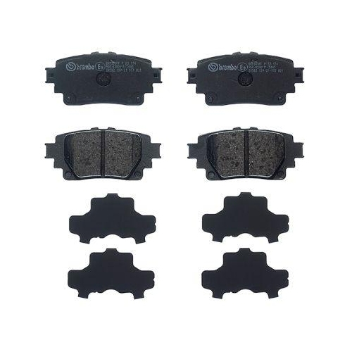 Bremsbelagsatz Scheibenbremse Brembo P83174 Prime Line f&uuml;r Suzuki Toyota Lexus