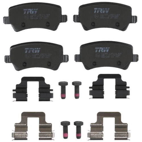 Bremsbelagsatz Scheibenbremse Trw GDB1685 Cotec f&uuml;r Volvo Land Rover Ford