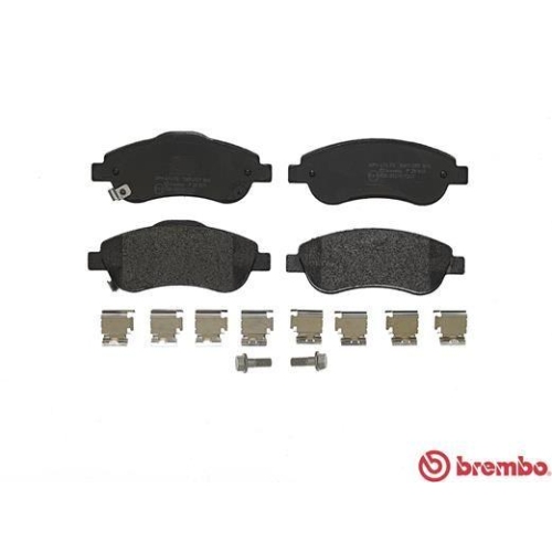 Bremsbelagsatz Scheibenbremse Brembo P28045 Prime Line f&uuml;r Honda Vorderachse