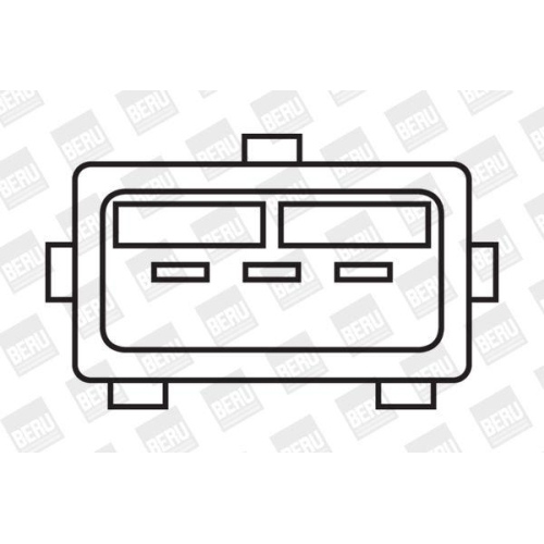 Z&uuml;ndspule Borgwarner (beru) ZS234 f&uuml;r Alfa Romeo Fiat Honda Lancia Renault Rover