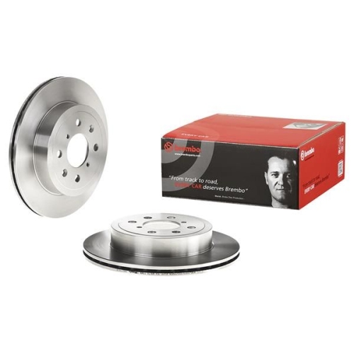 2X Brembo Bremsscheibe Prime Line f&uuml;r Opel Subaru Suzuki Vauxhall