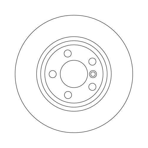 Bremsscheibe Trw DF4392S Trw Single f&uuml;r Bmw Vorderachse