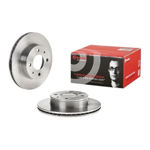 Bremsscheibe Brembo 09.9753.10 Prime Line f&uuml;r Hyundai Inokom Vorderachse