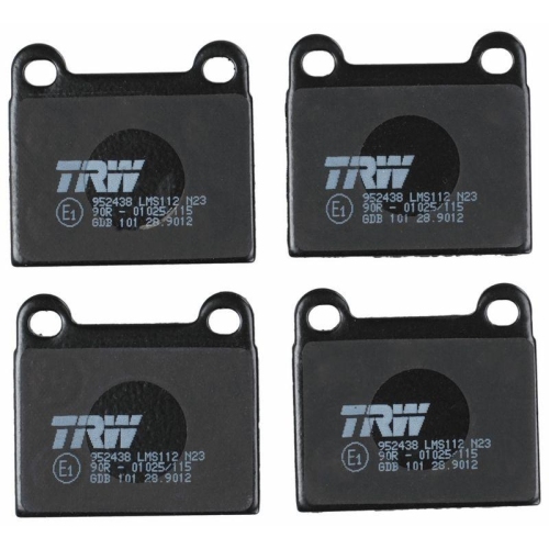 Bremsbelagsatz Scheibenbremse Trw GDB101 Cotec f&uuml;r Bedford Seat Skoda Talbot VW