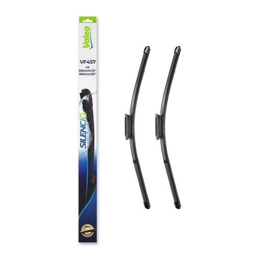 Wischblatt Valeo 574657 Silencio Flat Blade Set f&uuml;r Mercedes Benz Saab Vorne
