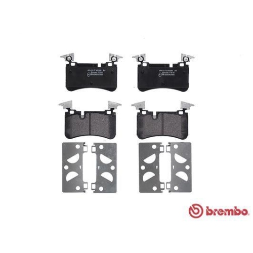 Bremsbelagsatz Scheibenbremse Brembo P50113 Prime Line f&uuml;r Mercedes Benz