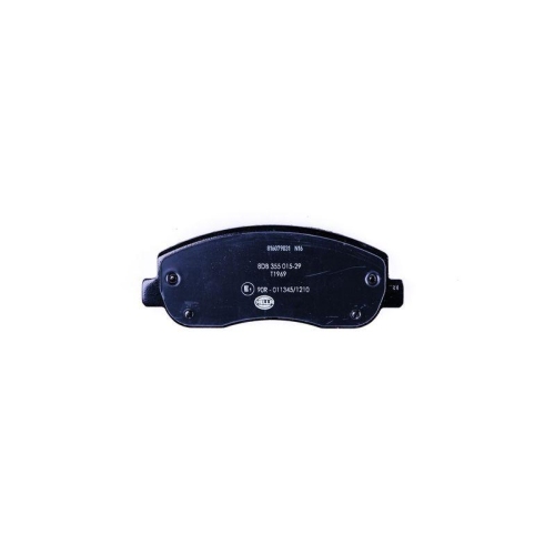 Bremsbelagsatz Scheibenbremse Hella 8DB 355 015-291 f&uuml;r Nissan Opel Renault