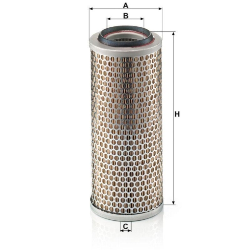 Luftfilter Mann-filter C 13 114/4 Piclon f&uuml;r Aebi Daf Fiat Ford Hanomag Henschel