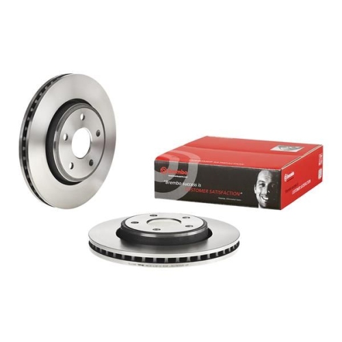 1X Brembo Bremsscheibe Vorderachse Prime Line f&uuml;r Jeep