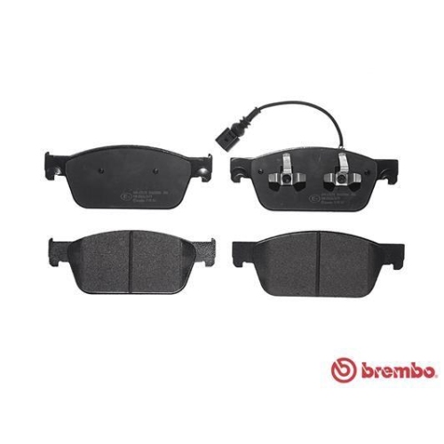 Bremsbelagsatz Scheibenbremse Brembo P85141 Prime Line für Seat Skoda VW