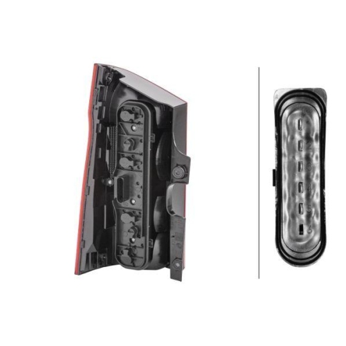 Tail Light Assembly Hella 2SK 011 581-231 for Mercedes Benz Mercedes Benz