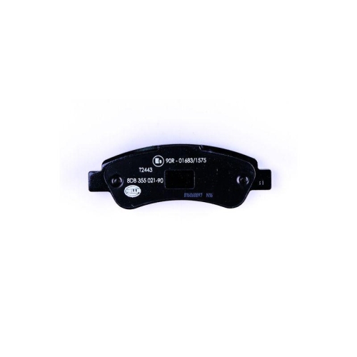 Bremsbelagsatz Scheibenbremse Hella 8DB 355 021-901 f&uuml;r Citro&euml;n Dodge Fiat Amc
