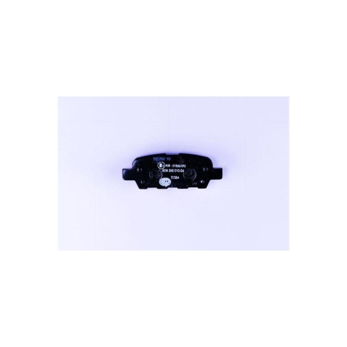 Bremsbelagsatz Scheibenbremse Hella 8DB 355 010-241 f&uuml;r Nissan Renault Suzuki