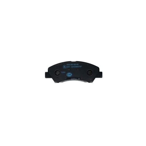 Bremsbelagsatz Scheibenbremse Hella 8DB 355 023-001 f&uuml;r Hyundai Amc Vorderachse