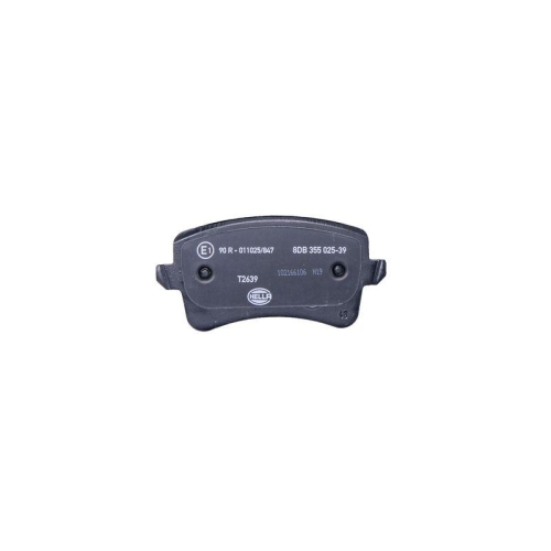 Bremsbelagsatz Scheibenbremse Hella 8DB 355 025-391 f&uuml;r Audi Seat Skoda VW Amc