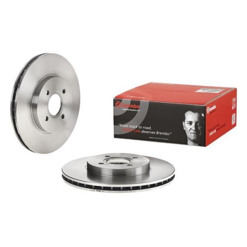 Brake Disc Brembo 09.A275.10 Prime Line for Ford Front Axle