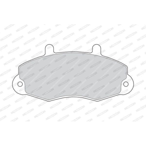 Bremsbelagsatz Scheibenbremse Ferodo FVR700 Premier Eco Friction f&uuml;r Ford