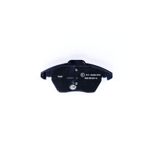 Bremsbelagsatz Scheibenbremse Hella 8DB 355 023-161 f&uuml;r Audi Seat Skoda VW Amc