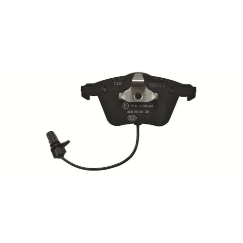 Bremsbelagsatz Scheibenbremse Hella 8DB 355 009-201 f&uuml;r Audi Seat Skoda VW