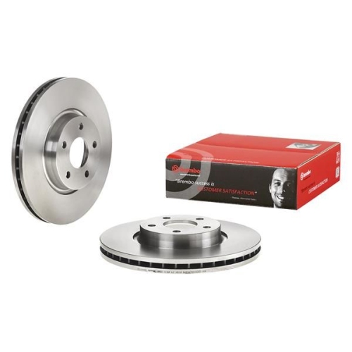 1X Brembo Bremsscheibe Vorderachse Prime Line f&uuml;r Ford