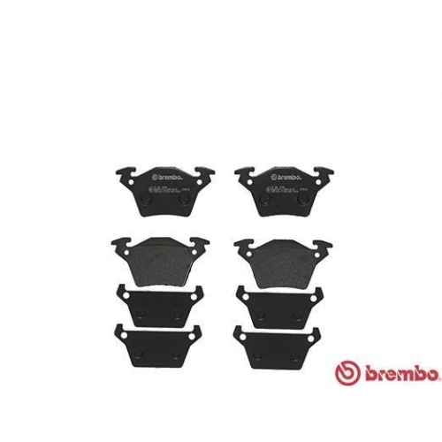 Bremsbelagsatz Scheibenbremse Brembo P50032 Prime Line f&uuml;r Mercedes Benz