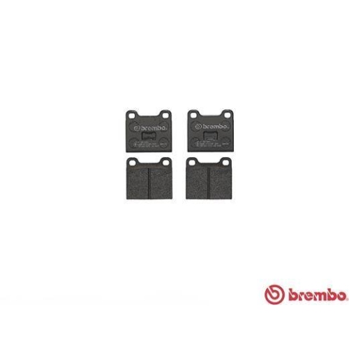 Bremsbelagsatz Scheibenbremse Brembo P59001 Prime Line f&uuml;r Alfa Romeo Audi Bmw