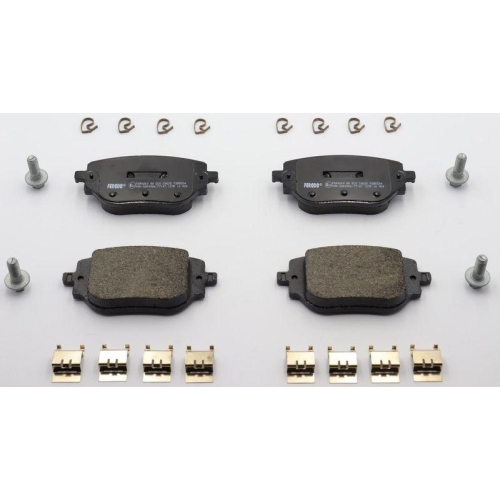 Bremsbelagsatz Scheibenbremse Ferodo FDB5524 Premier Eco Friction f&uuml;r Citro&euml;n