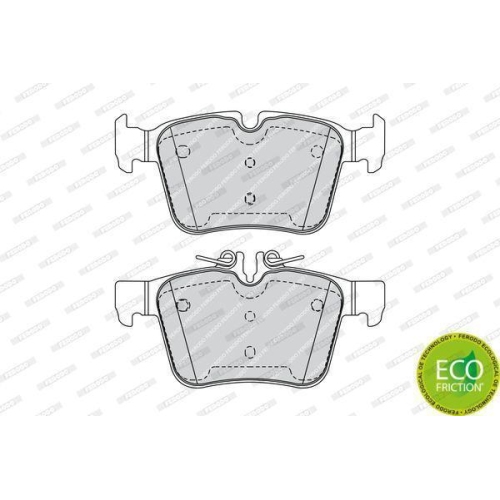 Bremsbelagsatz Scheibenbremse Ferodo FDB4487 Premier Eco Friction f&uuml;r