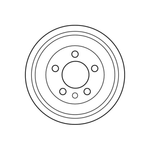 Bremstrommel Trw DB4299 für Seat Skoda VW Vw (svw) Skoda (svw) Audi Hinterachse
