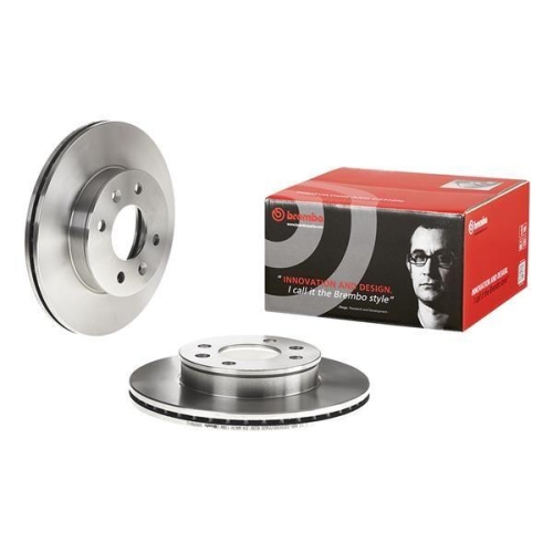Bremsscheibe Brembo 09.9998.10 Prime Line f&uuml;r Hyundai Inokom Vorderachse