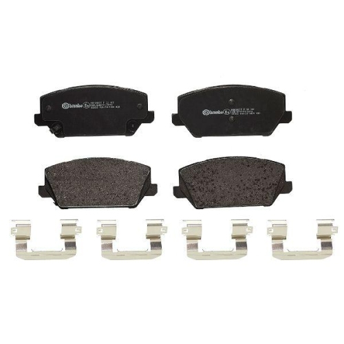 Bremsbelagsatz Scheibenbremse Brembo P30102 Prime Line f&uuml;r Hyundai Kia