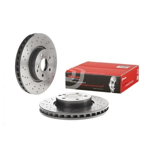 Bremsscheibe Brembo 09.A621.31 Prime Line - Uv Coated f&uuml;r Mercedes Benz