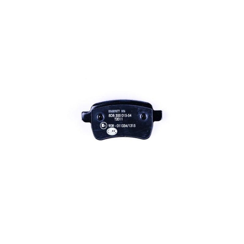 Bremsbelagsatz Scheibenbremse Hella 8DB 355 015-541 f&uuml;r Alfa Romeo Hinterachse