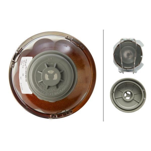 Scheinwerfereinsatz Hauptscheinwerfer Hella 1A3 002 850-001 f&uuml;r Mack Steyr Terex