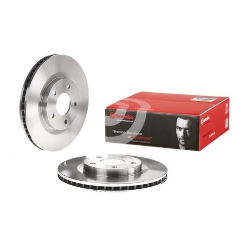 2X Brembo Bremsscheibe Vorderachse Prime Line f&uuml;r Nissan