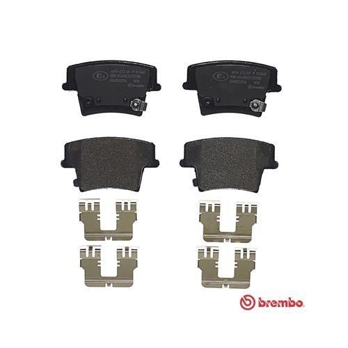 Bremsbelagsatz Scheibenbremse Brembo P11040 Prime Line f&uuml;r Chrysler Dodge