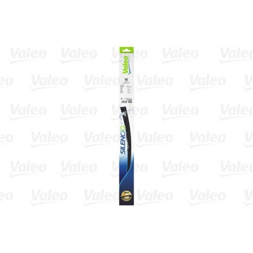 Wischgummi Valeo 574052 Silencio Conventional Set für Beidseitig Hinten