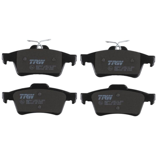 Bremsbelagsatz Scheibenbremse Trw GDB2033 f&uuml;r Ford Hinterachse