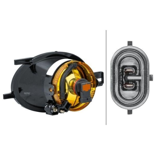 Nebelscheinwerfer Hella 1N0 010 304-041 f&uuml;r Ford Rechts