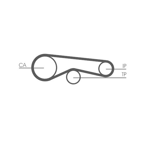 Zahnriemen Continental Ctam CT1094 f&uuml;r Audi VW