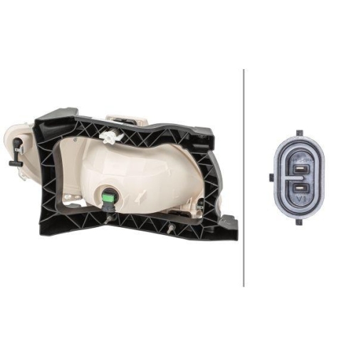 Nebelscheinwerfer Hella 1ND 010 223-211 für Daf Links