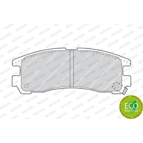 Brake Pad Set Disc Brake Ferodo FDB803 Premier Eco Friction for Chrysler Dodge