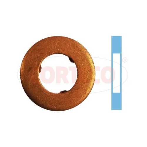 Dichtringsatz Einspritzventil Corteco 49445013 f&uuml;r Citro&euml;n/peugeot