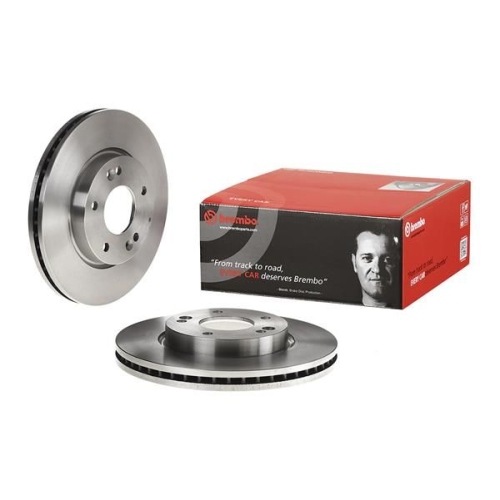 2X Brembo Bremsscheibe Vorderachse Prime Line f&uuml;r Hyundai Kia