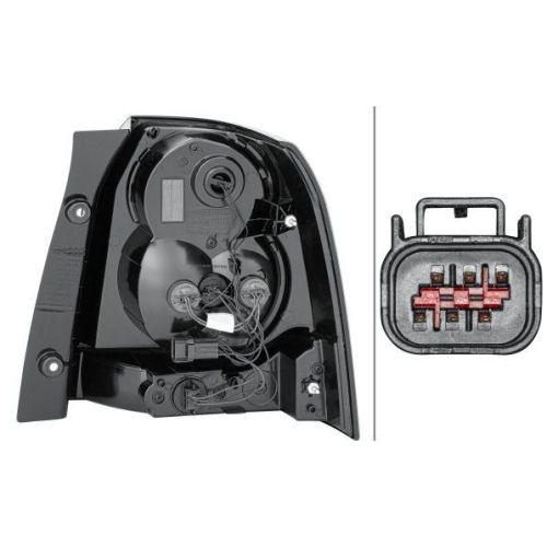 Heckleuchte Hella 2VP 354 814-011 f&uuml;r Land Rover Links