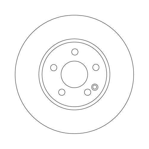 Bremsscheibe Trw DF4373 f&uuml;r Mercedes Benz (fjda) Mercedes Benz (fjda)