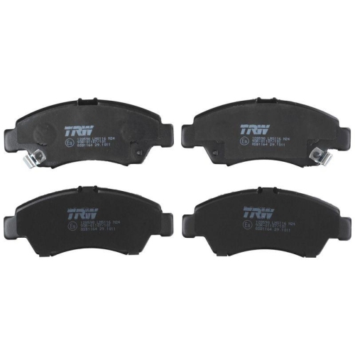 Bremsbelagsatz Scheibenbremse Trw GDB1164 Cotec f&uuml;r Honda (gac) Vorderachse