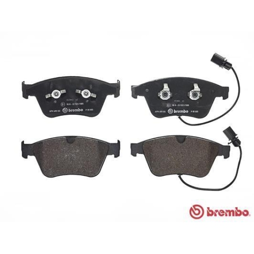 Kit De Plaquettes De Frein Frein &Agrave; Disque Brembo P05003 Prime Line pour Bentley