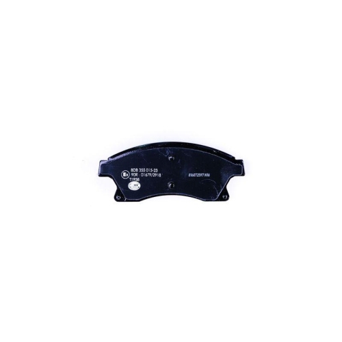 Bremsbelagsatz Scheibenbremse Hella 8DB 355 015-231 f&uuml;r Opel Vauxhall Chevrolet